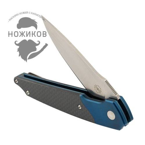 5891 Amare Knives Pocket Peak Blue фото 7