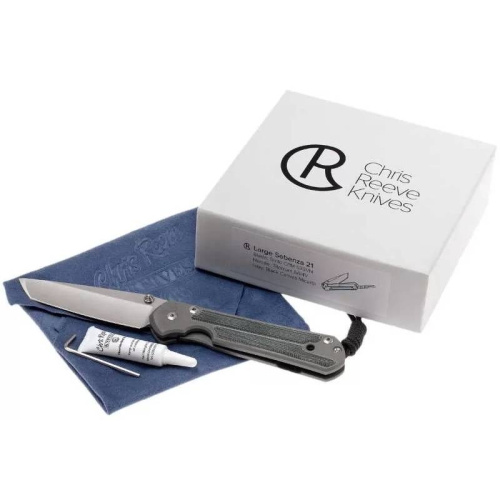 Складной нож Chris Reeve Large Sebenza 21 Tanto фото 10 Складной нож Chris Reeve Large Sebenza 21 Tanto фото 10