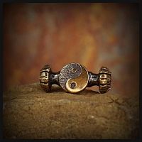 Замок-клевант "Инь-Ян" для браслета