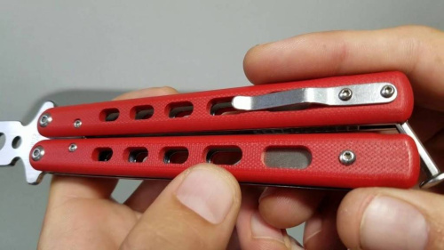 Складной нож Boker Тренировочный нож-бабочка (балисонг) Balisong Trainer фото 4 Складной нож Boker Тренировочный нож-бабочка (балисонг) Balisong Trainer фото 4
