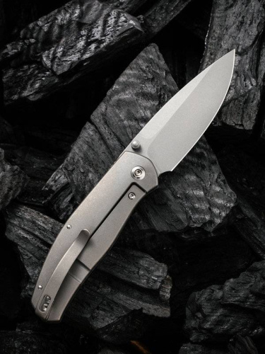 Складной нож WE Knife Esprit Marble Carbon фото 2 Складной нож WE Knife Esprit Marble Carbon фото 2