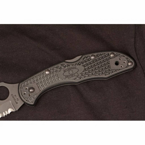 Складной нож Spyderco Delica 4 - 11PSBBK фото 15