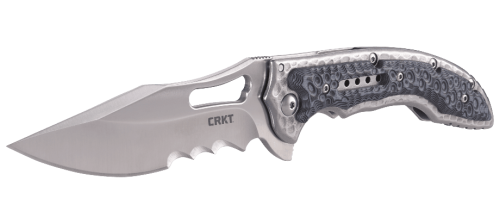Складной нож CRKT Fossil™ BLACK WITH VEFF SERRATIONS™ фото 4 Складной нож CRKT Fossil™ BLACK WITH VEFF SERRATIONS™ фото 4