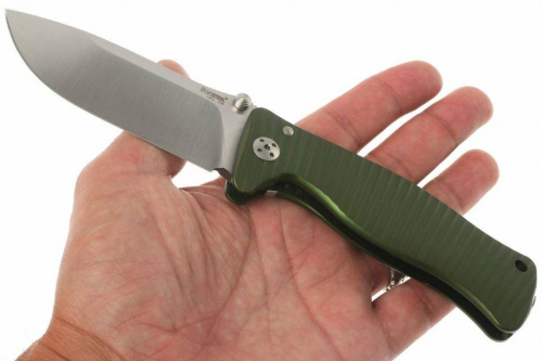 Складной нож Lion Steel SR1A GS GREEN фото 8