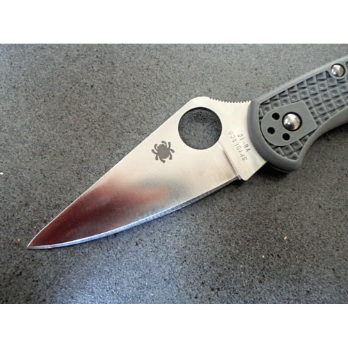 Складной нож Spyderco Delica 4 Flat Ground - 11FPGY фото 8