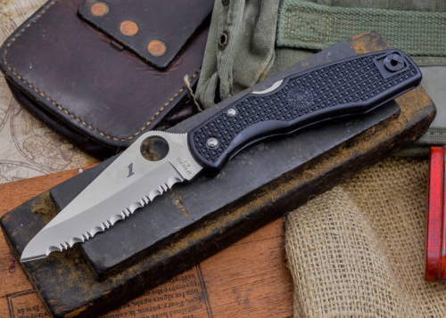Складной нож Spyderco Pacific Salt 91SBK фото 3 Складной нож Spyderco Pacific Salt 91SBK фото 3