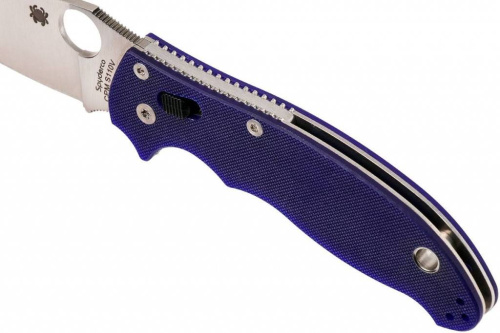 Складной нож Spyderco Manix 2 Blue 101GPDBL2 фото 22 Складной нож Spyderco Manix 2 Blue 101GPDBL2 фото 22