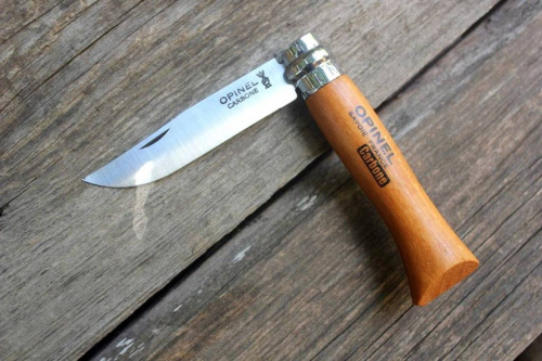 Складной нож Opinel Opinel №6 VRN Carbon Tradition фото 4