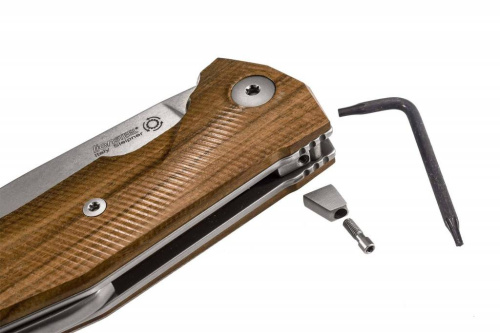 Складной нож Lion Steel KUR BST Santos Wood фото 11 Складной нож Lion Steel KUR BST Santos Wood фото 11
