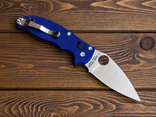 Складной нож Spyderco Manix 2 Blue 101GPDBL2 фото 13 Складной нож Spyderco Manix 2 Blue 101GPDBL2 фото 13