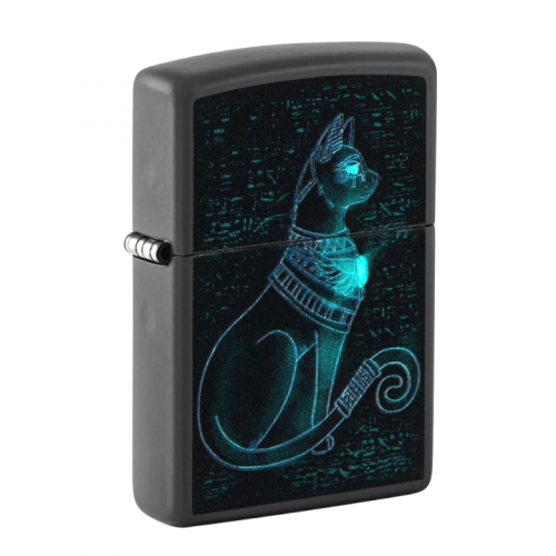 499 ZIPPO ZIPPO Spiritual Catпокрытием Black Light 499 ZIPPO ZIPPO Spiritual Catпокрытием Black Light