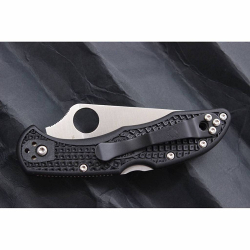 Складной нож Spyderco Delica 4 Flat Ground - 11FPBK фото 6 Складной нож Spyderco Delica 4 Flat Ground - 11FPBK фото 6
