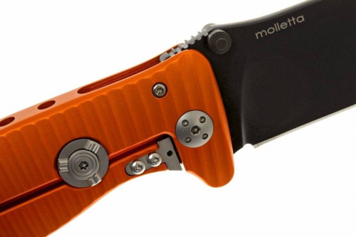 Складной нож Lion Steel SR1A OB ORANGE фото 16