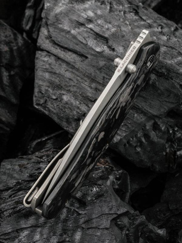 Складной нож WE Knife Esprit Marble Carbon фото 5 Складной нож WE Knife Esprit Marble Carbon фото 5