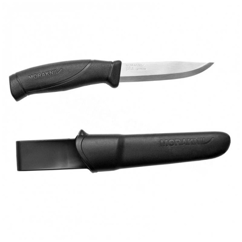 504 Mora Нож с фиксированным лезвием Morakniv Companion Black фото 9