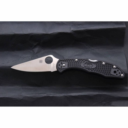 Складной нож Spyderco Delica 4 Flat Ground - 11FPBK фото 9 Складной нож Spyderco Delica 4 Flat Ground - 11FPBK фото 9