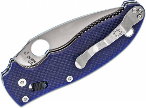 Складной нож Spyderco Manix 2 Blue 101GPDBL2 фото 4 Складной нож Spyderco Manix 2 Blue 101GPDBL2 фото 4