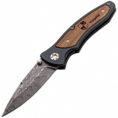  Boker Tirpitz-Damascus 110190DAM