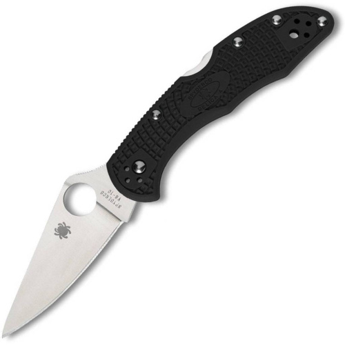 Складной нож Spyderco Delica 4 Flat Ground - 11FPBK Складной нож Spyderco Delica 4 Flat Ground - 11FPBK
